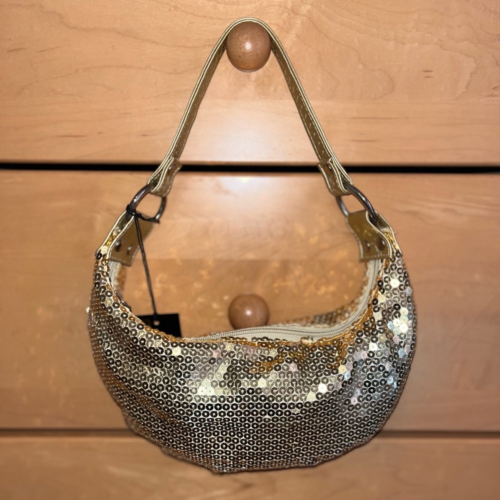 Gold Sequin Bag